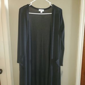 Lularoe Sarah Cardigan - Black